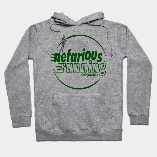 Oz 9 the Karin Heimdahl collection Nefarious Running Hoodie by Oz9